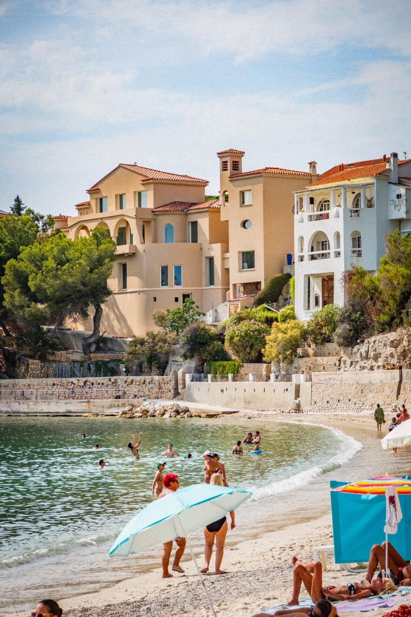 Appartement Coup De Coeur Centre Village Et Plage Climatise 3 Etoiles Terra Cigala Бандол Екстериор снимка